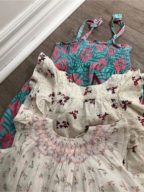 Bundle toddler 3/4 y  dresses swimsuit